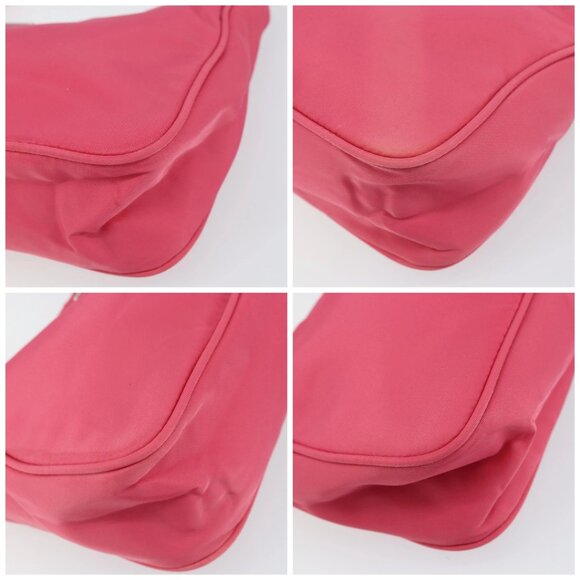 PRADA Hand Pouch Nylon Pink Auth 157315V - Picture 14 of 16